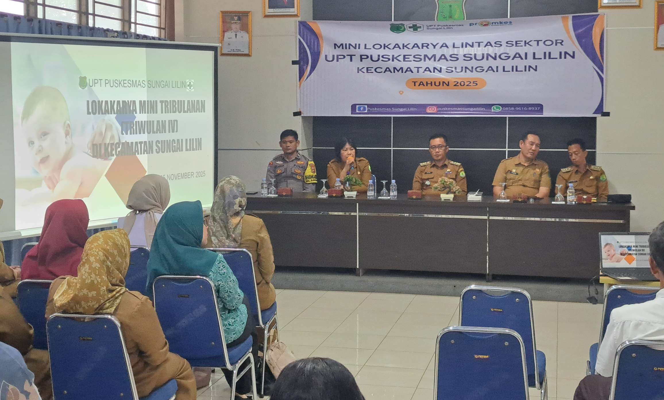 Puskesmas Sungai Lilin Gelar Minlok Lintas Sektoral, Bahas Penguatan Data Kesehatan hingga Penanganan DBD