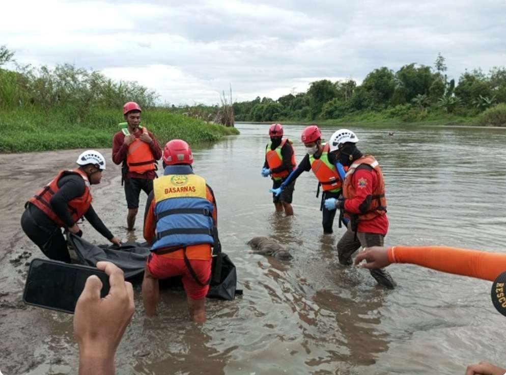 Bocah Tenggelam di Sungai Lematang Berhasil Ditemukan