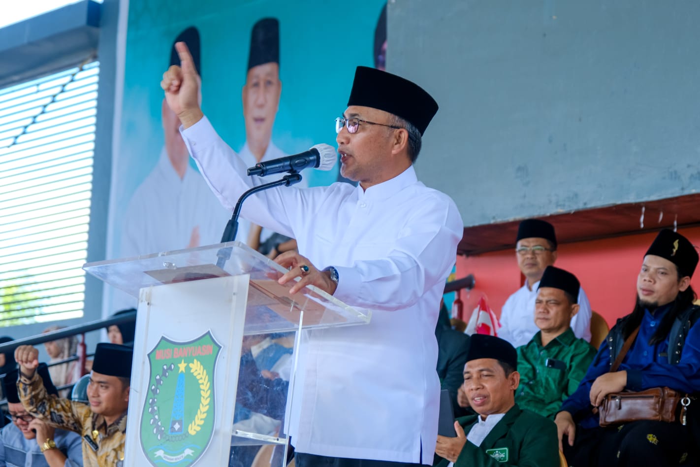 Peringatan Hari Santri dan Satu Abad NU, Pj Bupati Muba Ajak Jaga Kondusifitas Daerah