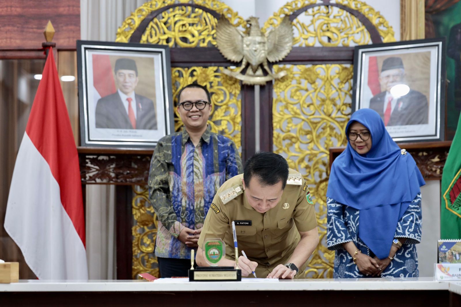 Tingkatkan Layanan Kesehatan, Pj Gubernur Sumsel Teken MoU Jejaring Pengampuan Layanan Prioritas Rumah Sakit