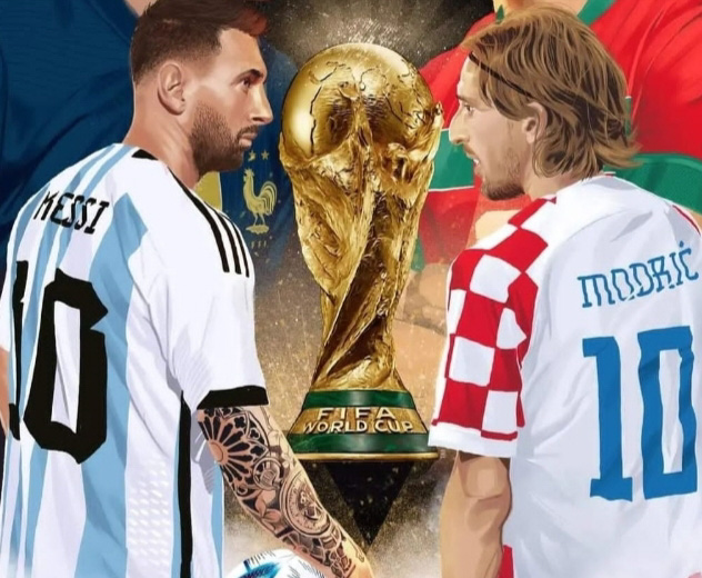 Serasa di Final, Argentina vs Kroasia, Pertarungan Jendral Lapangan