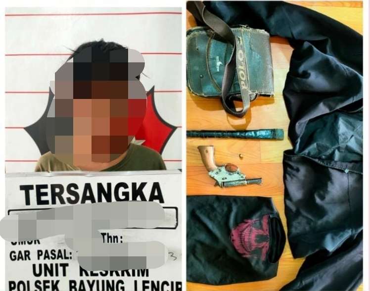 Hanya Dalam Waktu 6 Jam, Polsek Bayung Lencir Berhasil Amankan Remaja Pelaku Pencurian