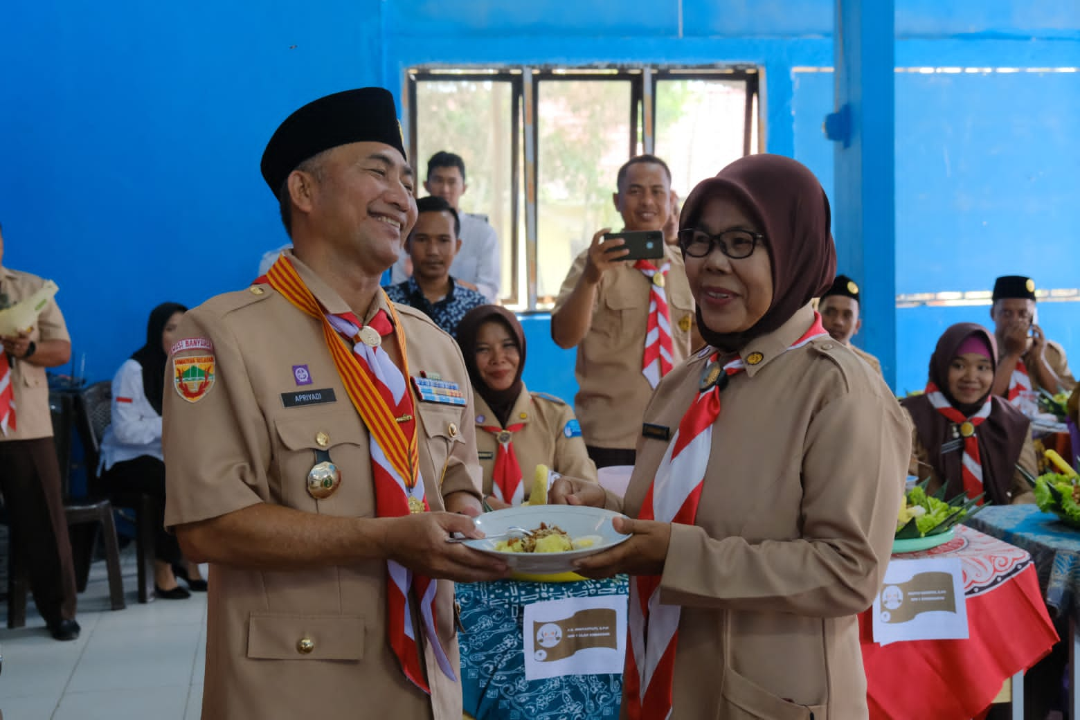 Pj Apriyadi Hadiri Syukuran Massal Guru PPPK di Plakat Tinggi, 57 Nasi Tumpeng Disiapkan