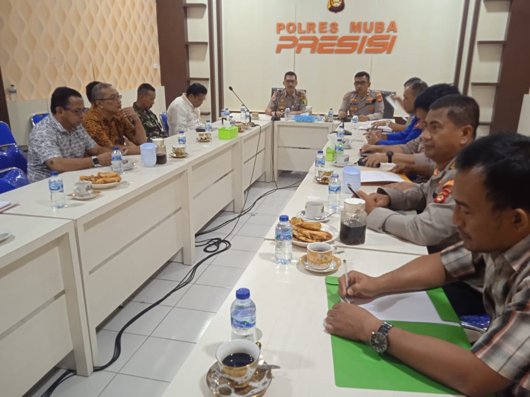 Tidak Ingin Disebut Penyumbang Asap, Polres Musi Banyuasin Waspada Karhutlah 