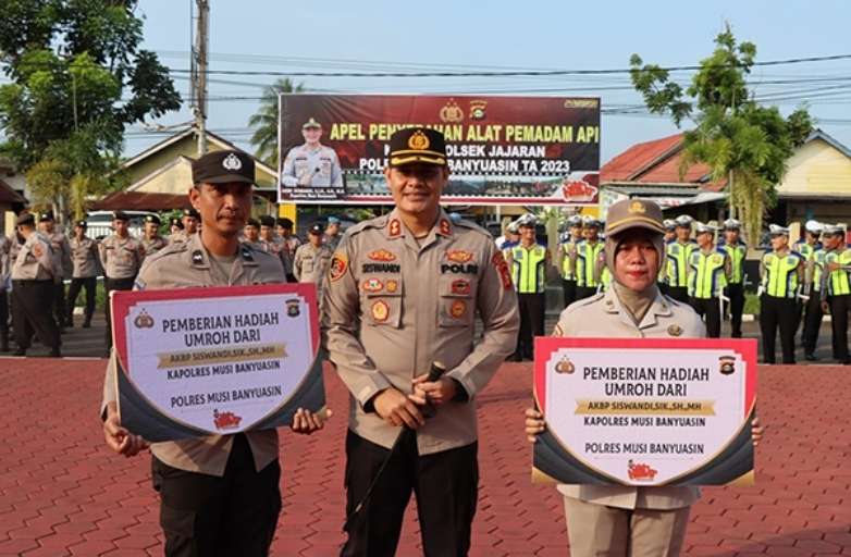 Kapolres Muba Kembali Beri Hadiah Umroh Gratis, Kali Ini 2 Personil Diberangkatkan 