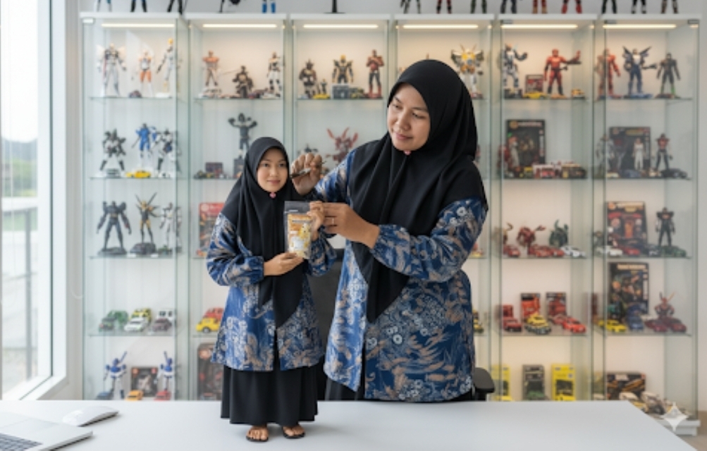 Cara Bikin Foto Pegang Miniatur Action Figure Diri Sendiri Pakai Gemini AI, Viral Banget!