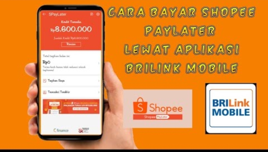 Bayar Shope Pay Later lewat Brilink Biayanya Terjangkau bisa Dimana Saja