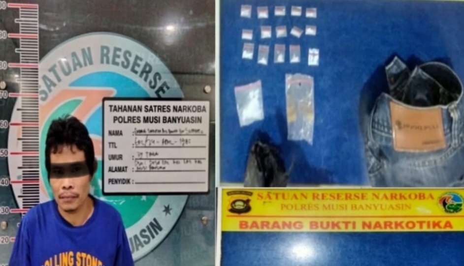 Warga Epil Diamankan Polsek Lais, Ditemukan 16 Paket Sabu