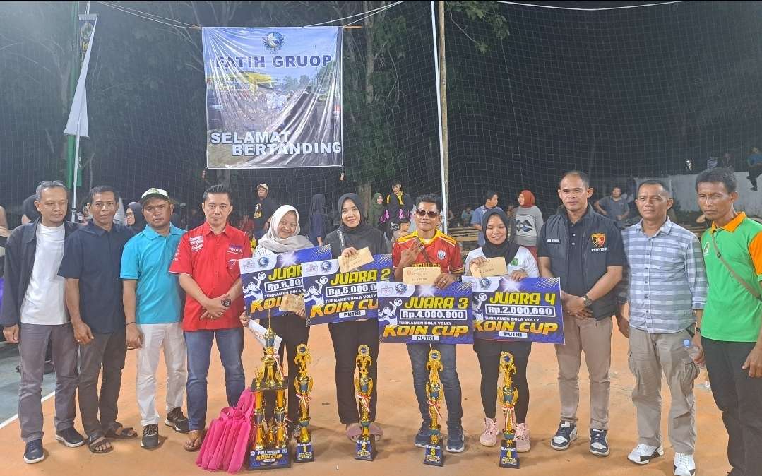 Turnamen Koin Cup Ke-1 Berlangsung Sukses, Ini Daftar Tim Juara