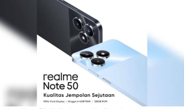 Harga Cuma Sejutaan, Realme Note 50 Hadir dengan Kualitas Jempolan 