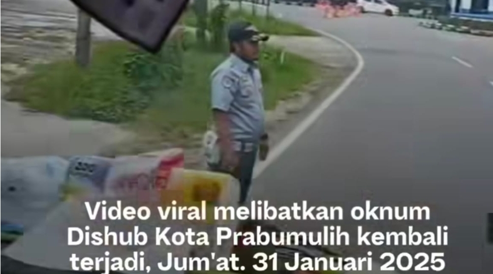 Viral, Video Cekcok Sopir Truk dengan Oknum Dishub Prabumulih 