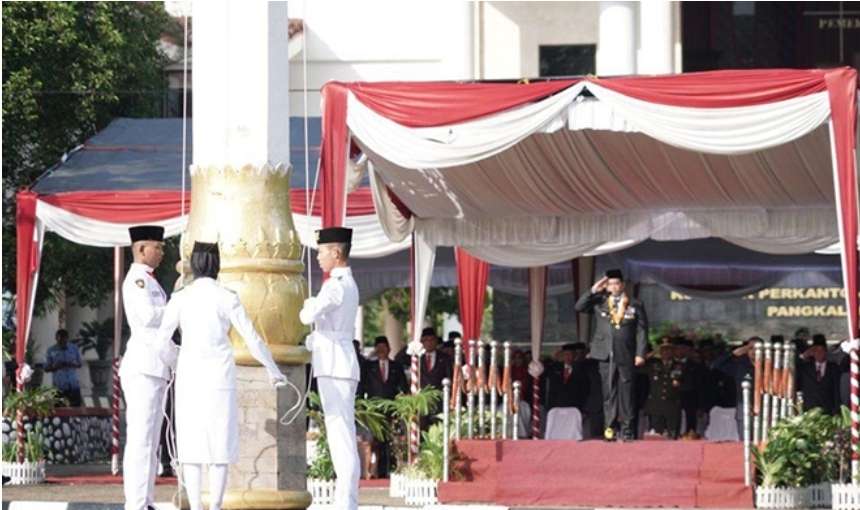 Dimomen Peringatan Hari Pancasila, Pemkab Banyuasin Ungkapkan Berhasil Turunkan Angka Kemiskinan