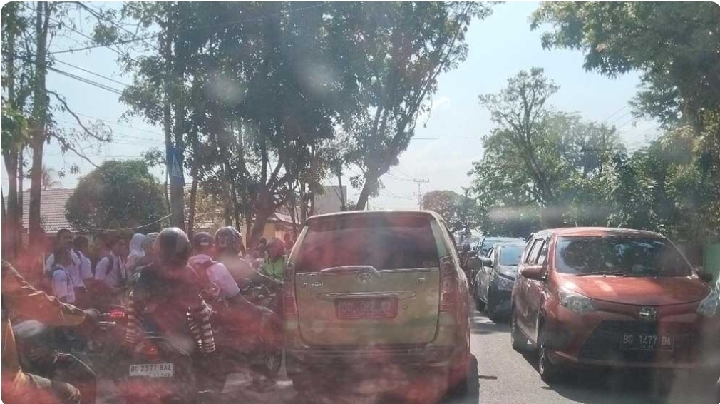 Jalan Kota Sekayu Ini Sering Terjadi Kemacetan Saat Jam Sibuk, Pengendara Berharap Solusinya