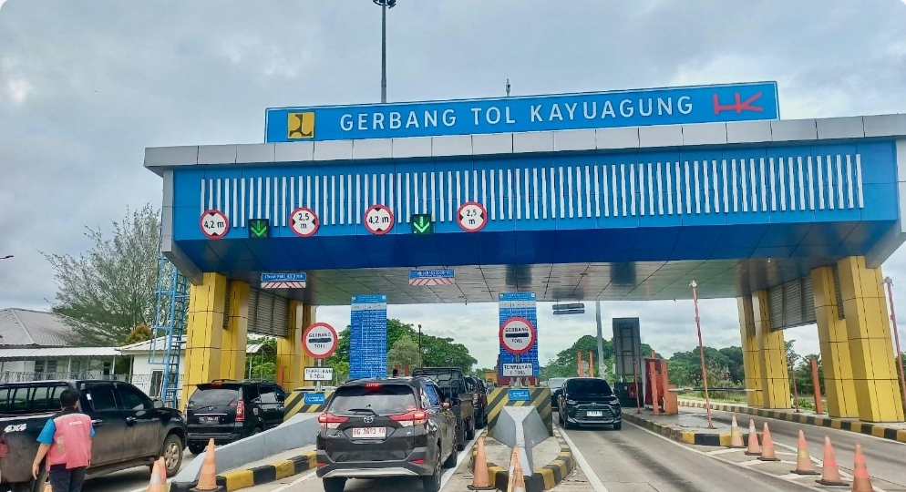 Momen Libur Panjang, Volume Kendaraan di Tol Trans Sumatera Meningkat 33 Persen