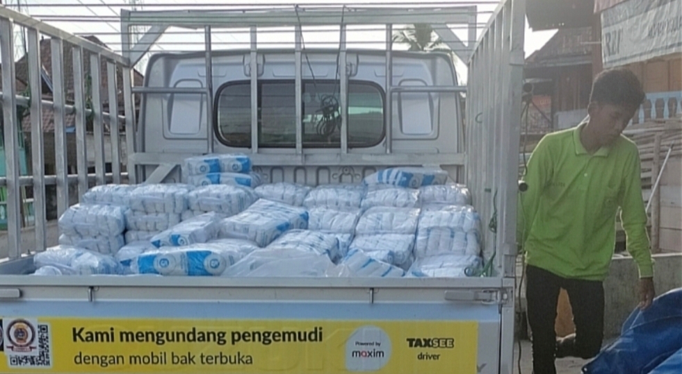 Jual Garam Keliling, Pedagang di Muba Raup Omzet Ratusan Ribu per Hari