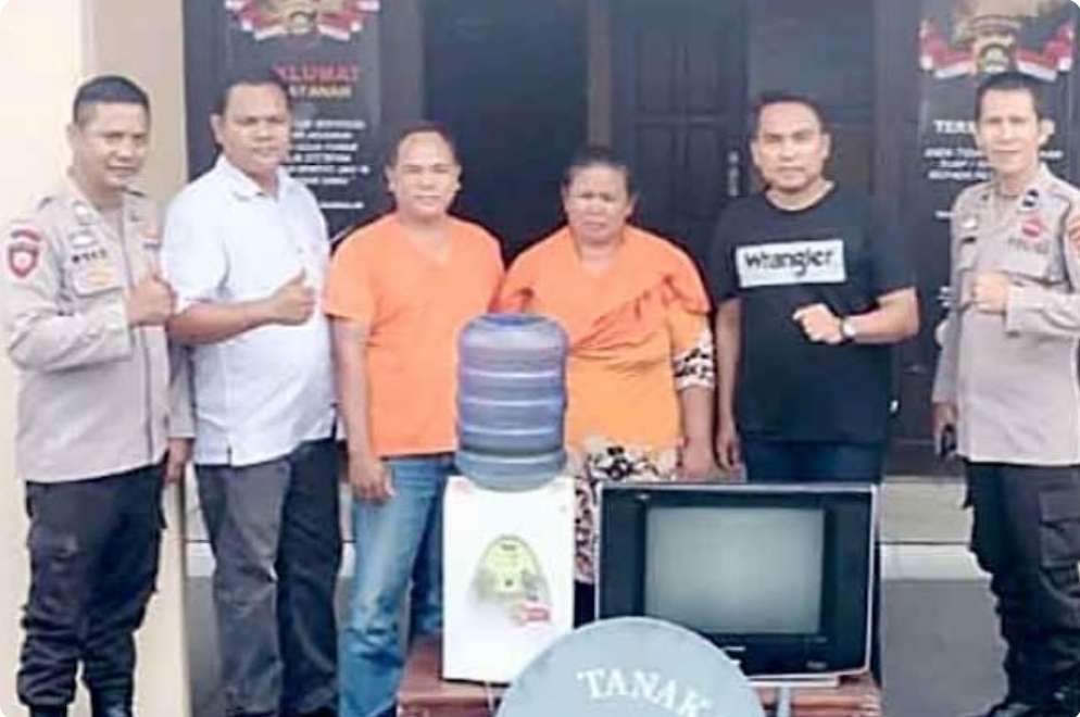 Pasangan Suami Istri di Prabumulih 'Kuras' Barang Tetangga