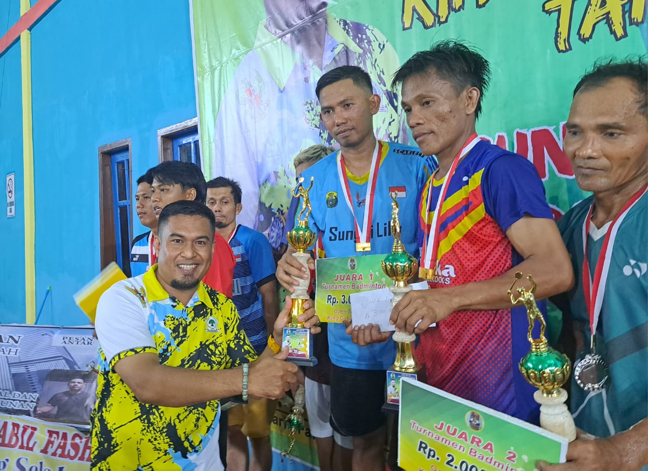 Turnamen Badminton King Cobra Cup Rampung, Ini Daftar Pemenangnya