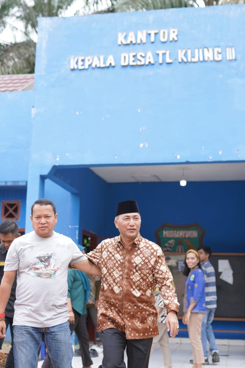 Kantor Desa di Sidak PJ Bupati Musi Banyuasin, Perangkat Desa Teluk Kijing III Kaget 