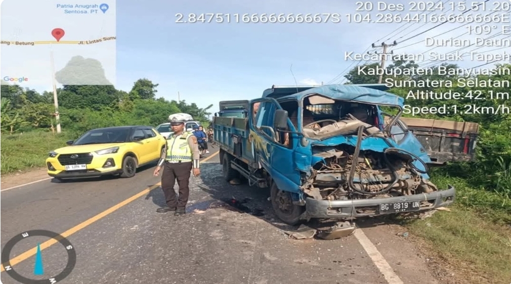 Macet Hingga 10 Jam di Jalintim Banyuasin, Ternyata Ini Penyebabnya