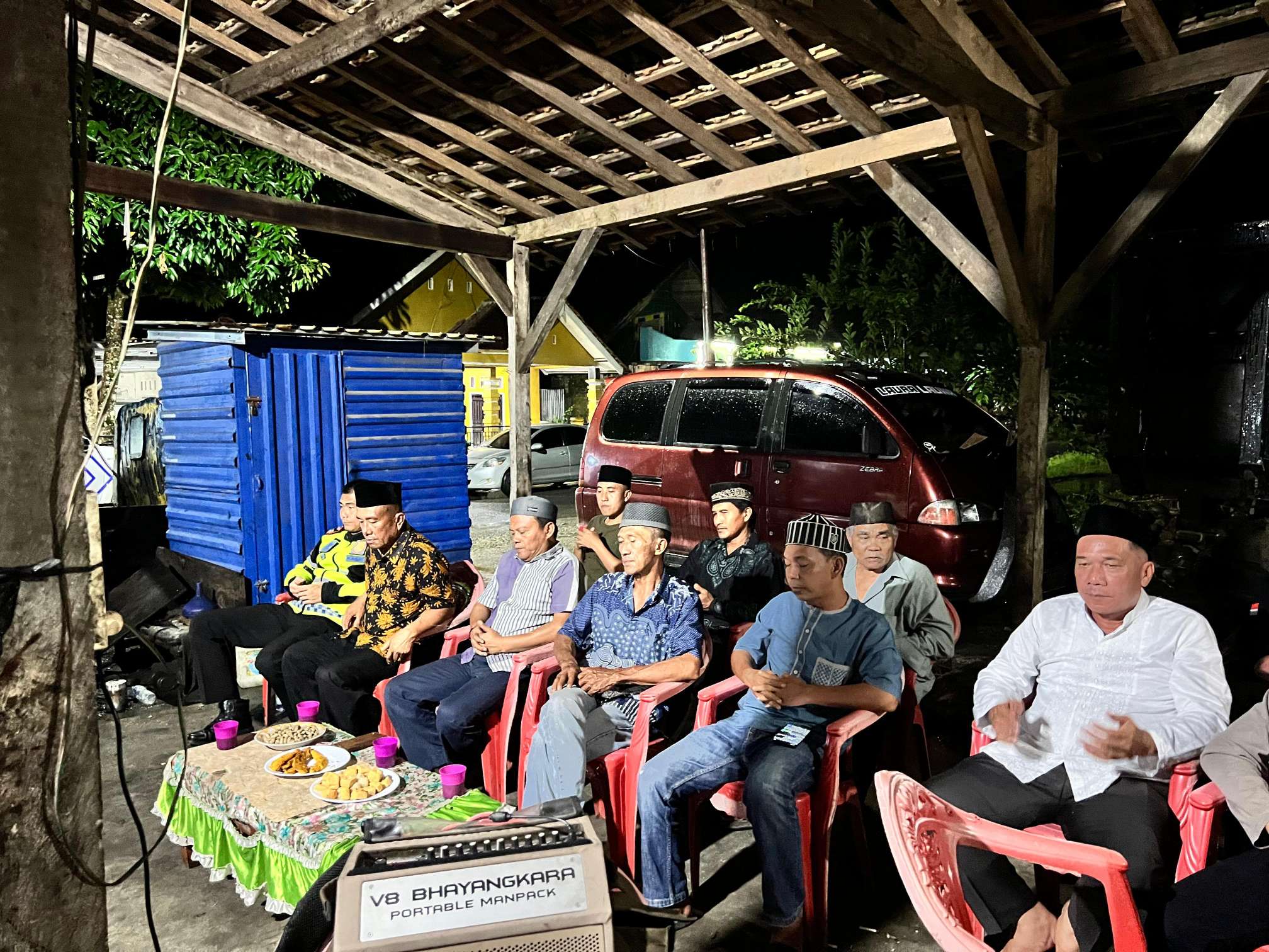 Program SAROMA, Polda Sumatera Selatan Perkuat Keamanan Desa di OKU Selatan