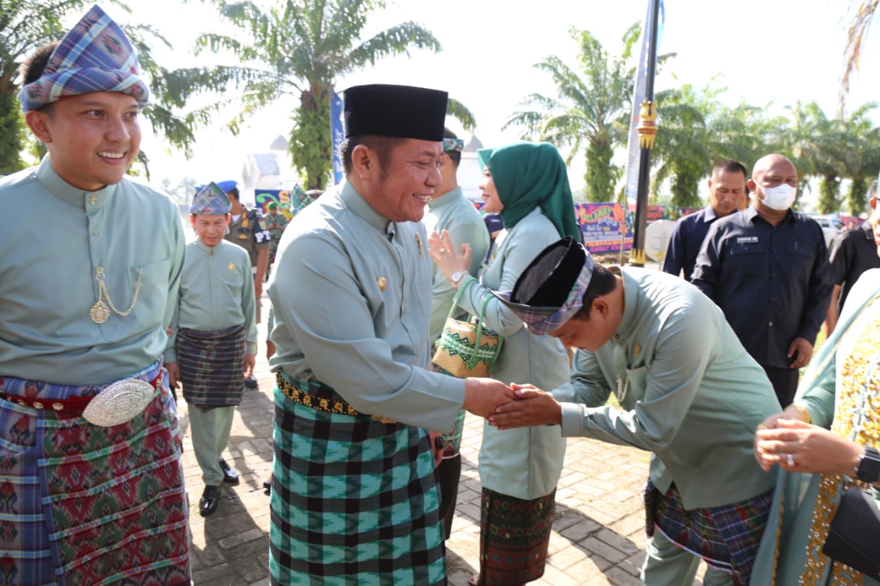 HUT Ogan Ilir, Gubernur Beri Hadiah Pembangunan Infrastruktur