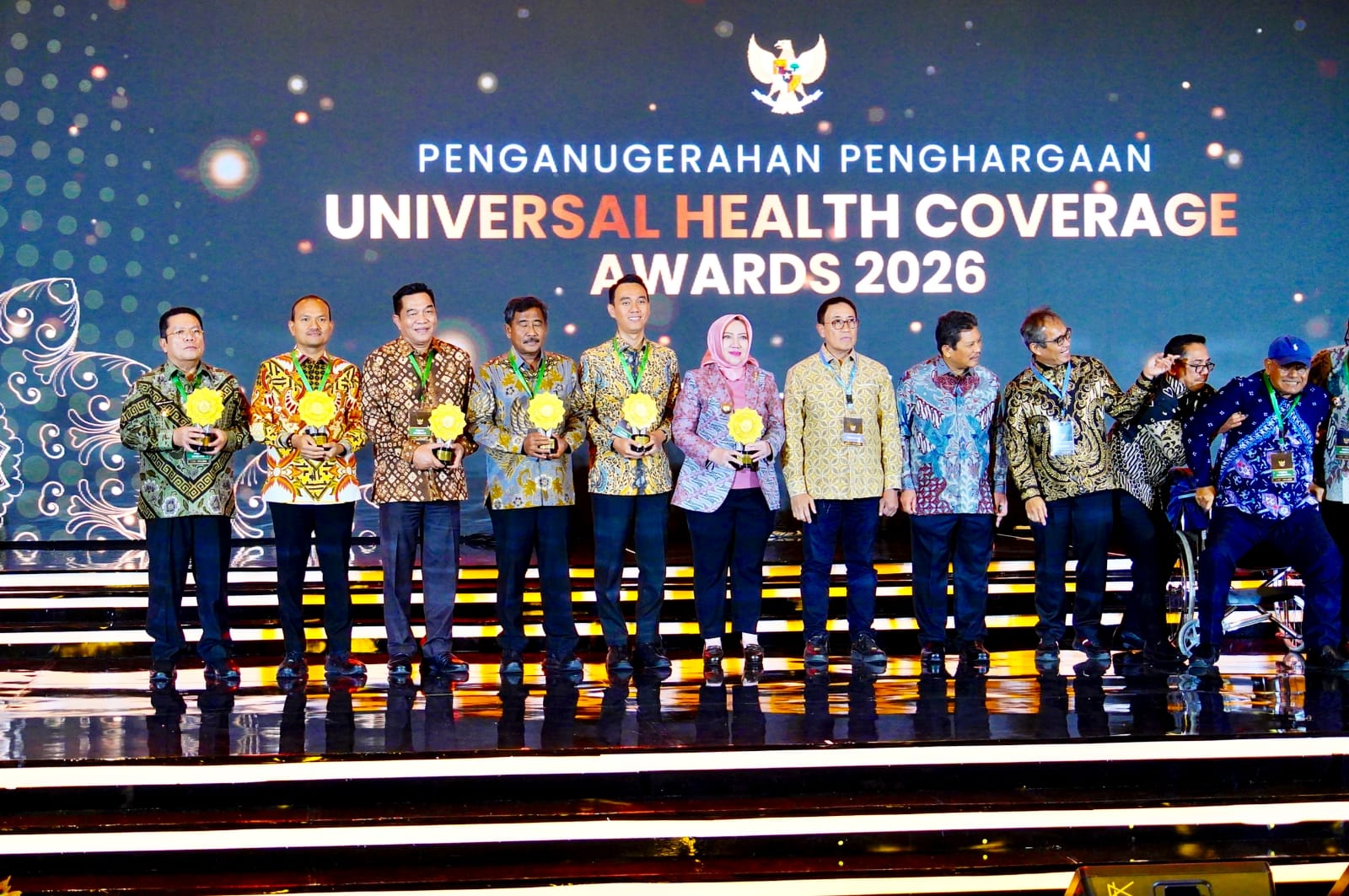 Cakupan Jaminan Kesehatan Tembus 98,65 Persen, Muba Diakui Nasional lewat UHC Awards 2026
