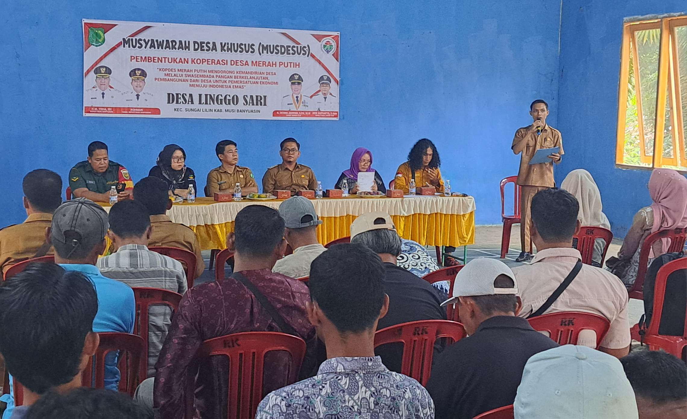 Gelar Musdesus, Kepengurusan Koperasi Desa Merah Putih Linggosari Resmi Terbentuk