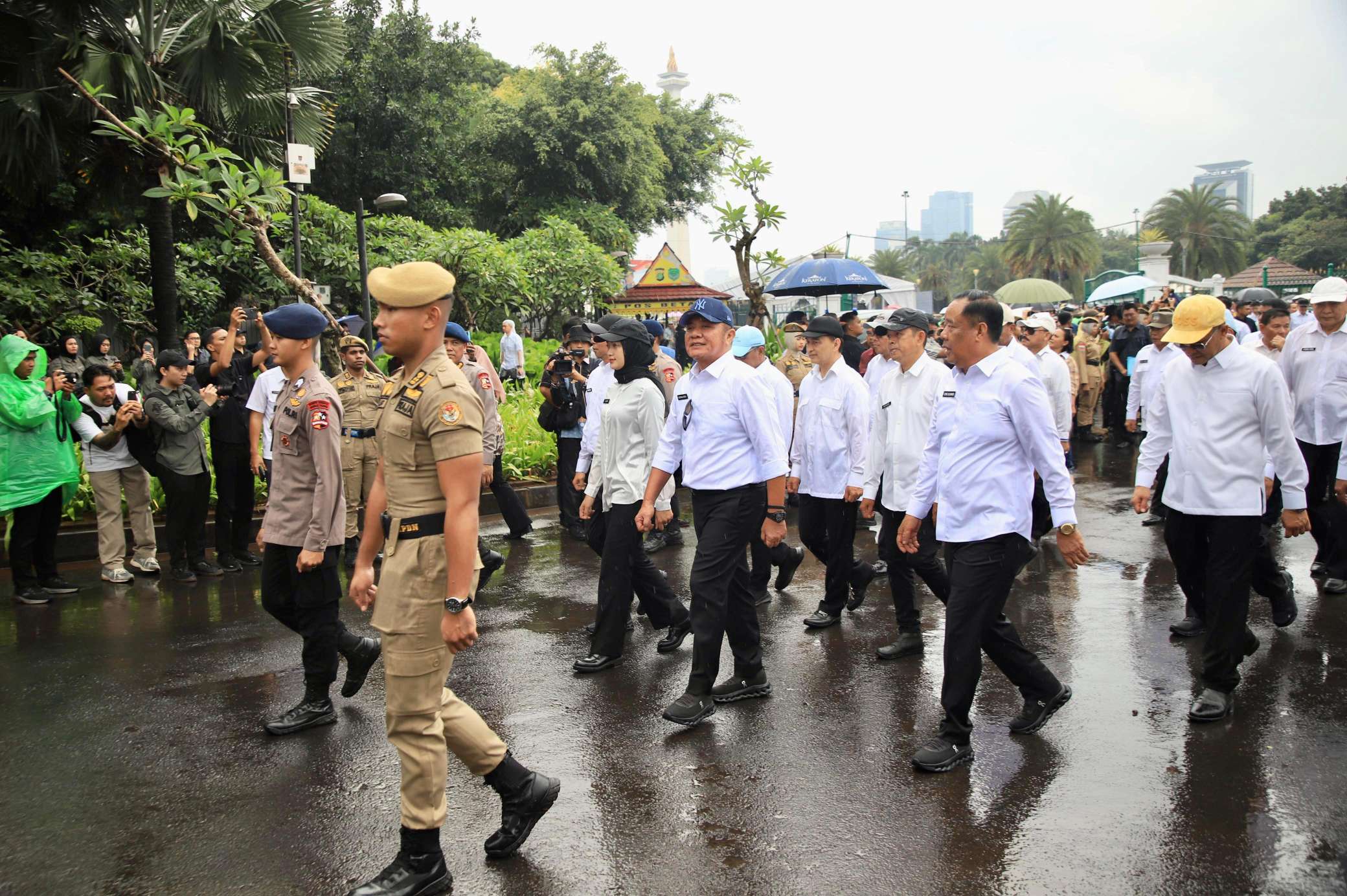 H-1 Pelantikan, HDCU Ikuti Gladi Bersih Pelantikan Serentak Kepala Daerah di Istana Kepresidenan RI