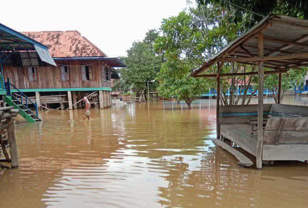 Banjir Mulai Rendami Sejumlah Wilayah di Kabupaten Muba