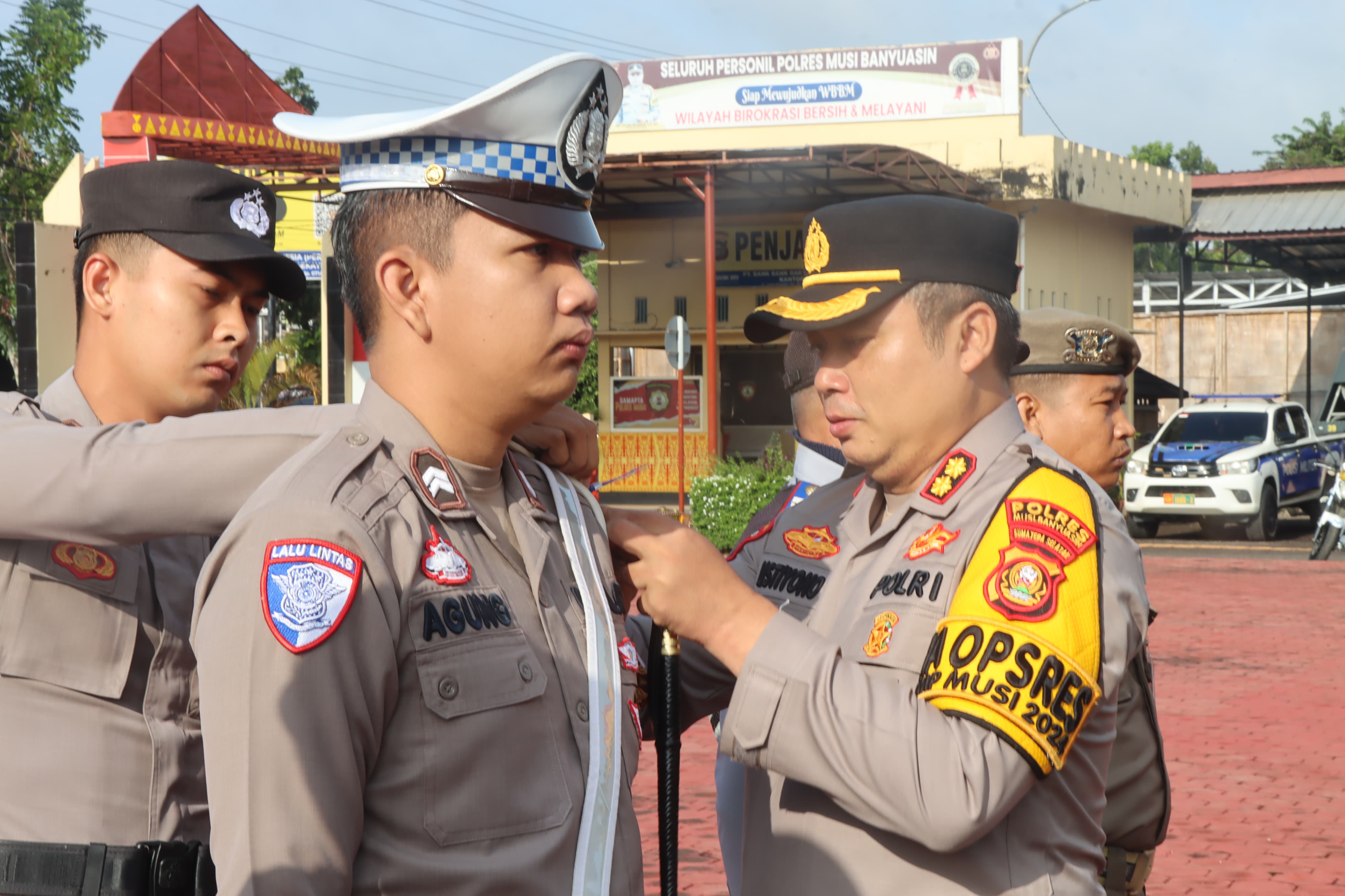 Kapolres Muba Pimpin Gelar Pasukan Operasi Keselamatan Muba 2025