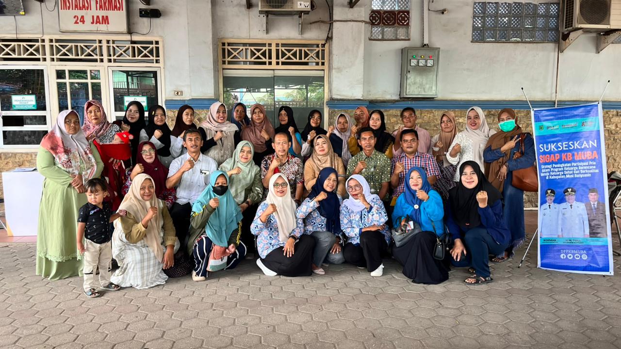 DPPKB Muba Dorong Peran Pria dalam Program KB Lewat Pelayanan MOW dan MOP 