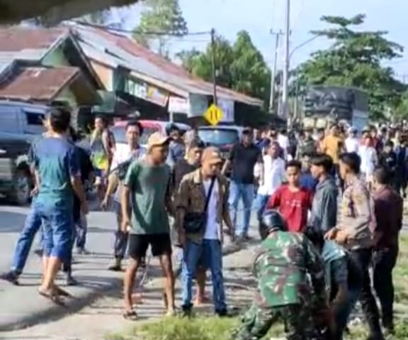 Viral, Video Antar Warga di Sorolangun Jambi, Penyebabnya Karena Lomba Pacu Perahu