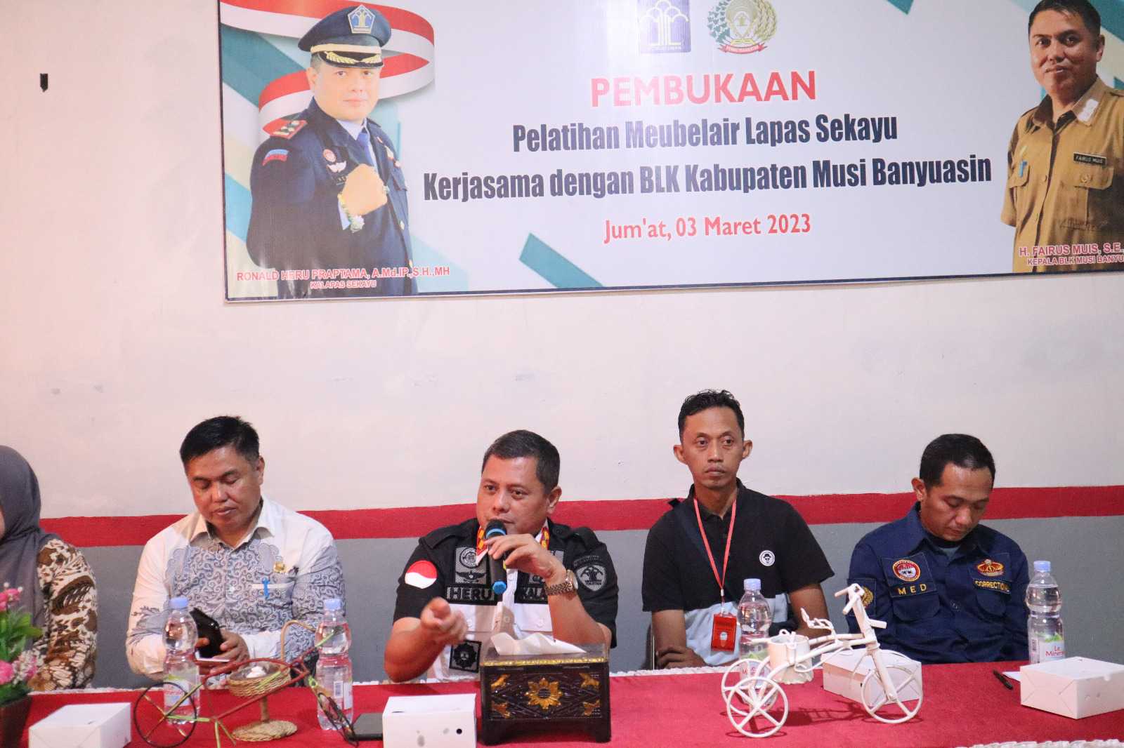 Warga Binaan Lapas Sekayu Dibekali Keterampilan Pembuatan Mebel