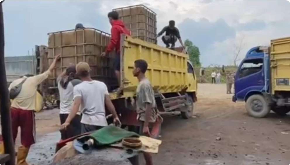 Dua Tempat Diduga Lokasi Penimbunan BBM di Ogan Ilir Digrebek Petugas, Warga Sebut Ini Pemiliknya