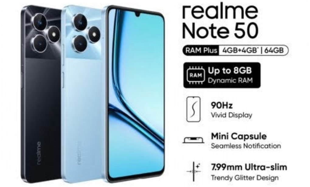 Realme Note 50, Hadir di Harga Dibawah 2 Jutaan, Ini Kelebihan dan Kekurangannya 