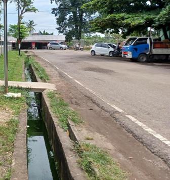 Saluran Air di Pasar Randik Sekayu,   Tidak Berfungsi Maksimal