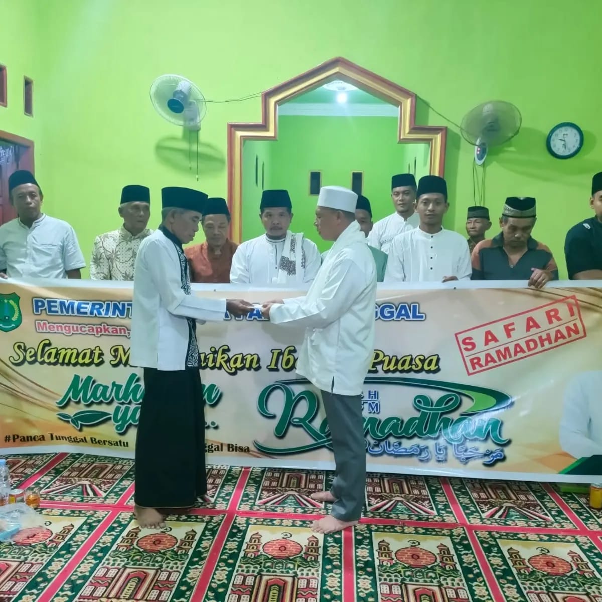 Pemdes Panca Tunggal, Bersama Lembaga Desa Gelar Safari Ramadhan Keliling Desa