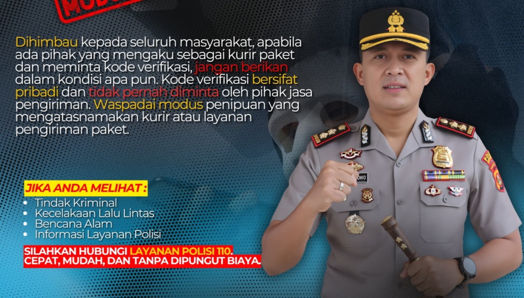 Waspada Penipuan Paket COD Palsu, Polres Muba Imbau Warga Jangan Mudah Tertipu