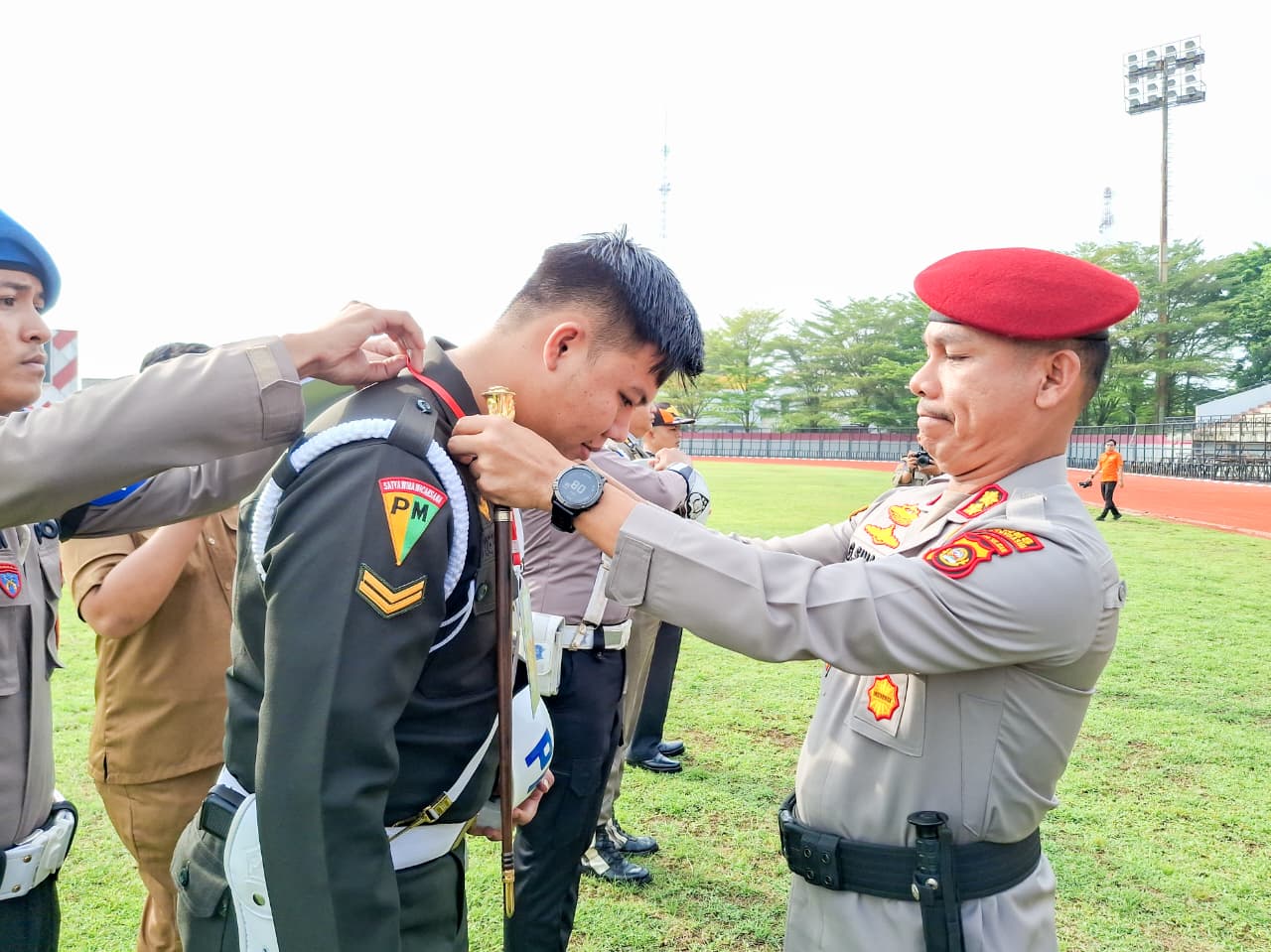 Jelang Porprov XV dan Peparprov V Sumsel 2025, Pemkab Muba Gelar Apel Kesiapan Pasukan