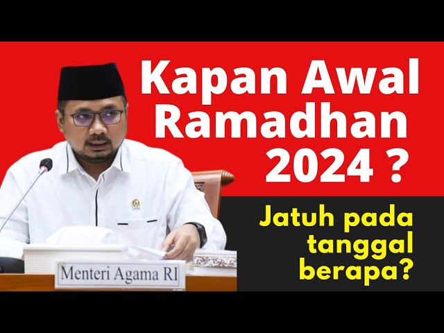 Perkiraan Hari Pertama Puasa Ramadhan 2024, Catat Tanggalnya!