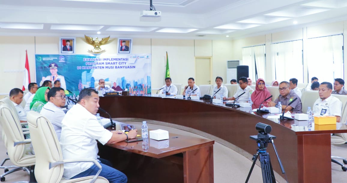 Dinkominfo Muba Ikuti Penilaian Evaluasi Tahap II Menuju Smart City, Tim Asesor Berikan Pujian