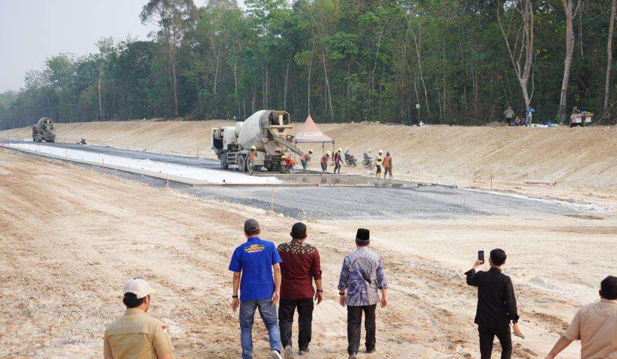 Akhir Tahun 2023, Pembangunan Tol Bayung Lencir - Tempino Ditargetkan Selesai 50 Persen