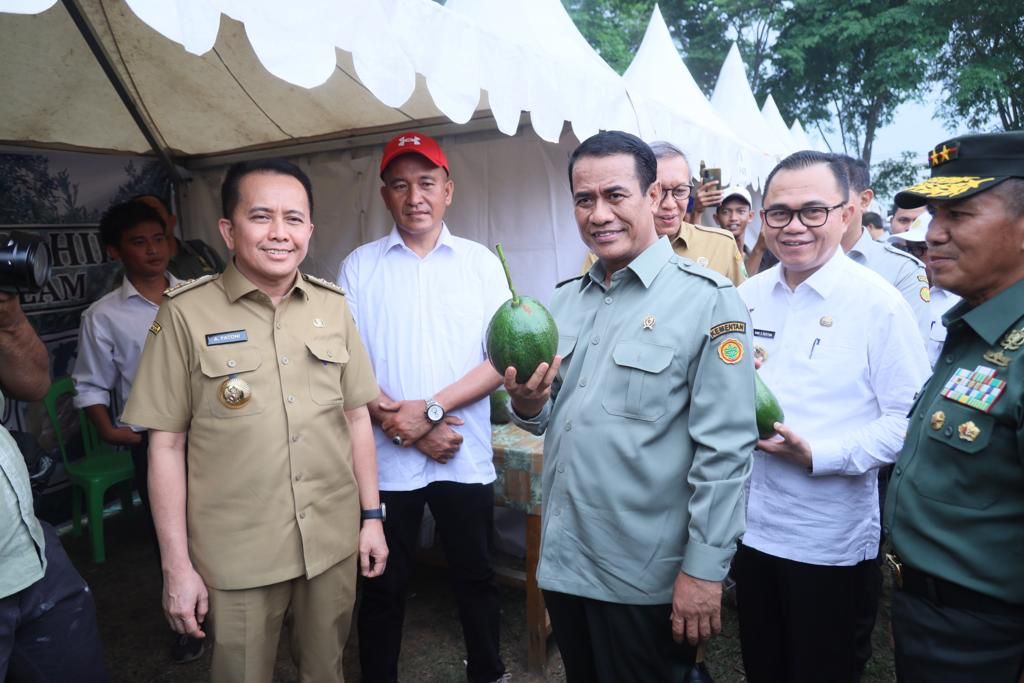 Kunjungan Kerja ke Sumatera Selatan, Menteri Pertanian RI Bawa Kabar Gembira Buat Penyuluh Pertanian