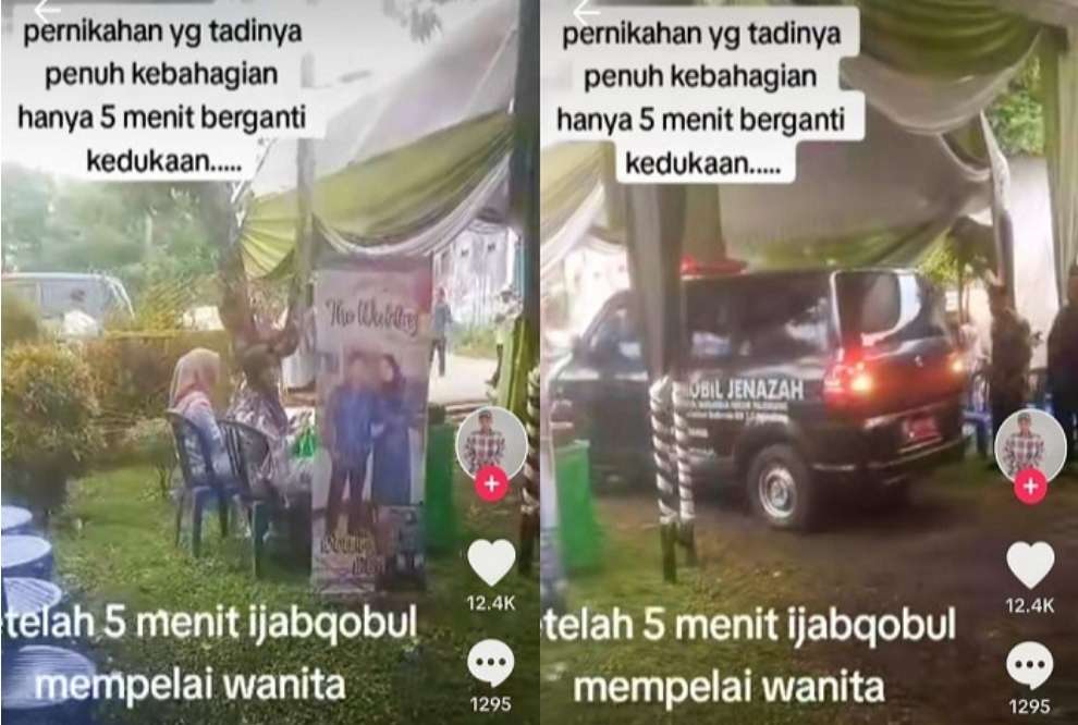 Mengharukan, Pengantin Wanita di Palembang Meninggal, Hanya Beberapa Saat Usai Ijab Kabul