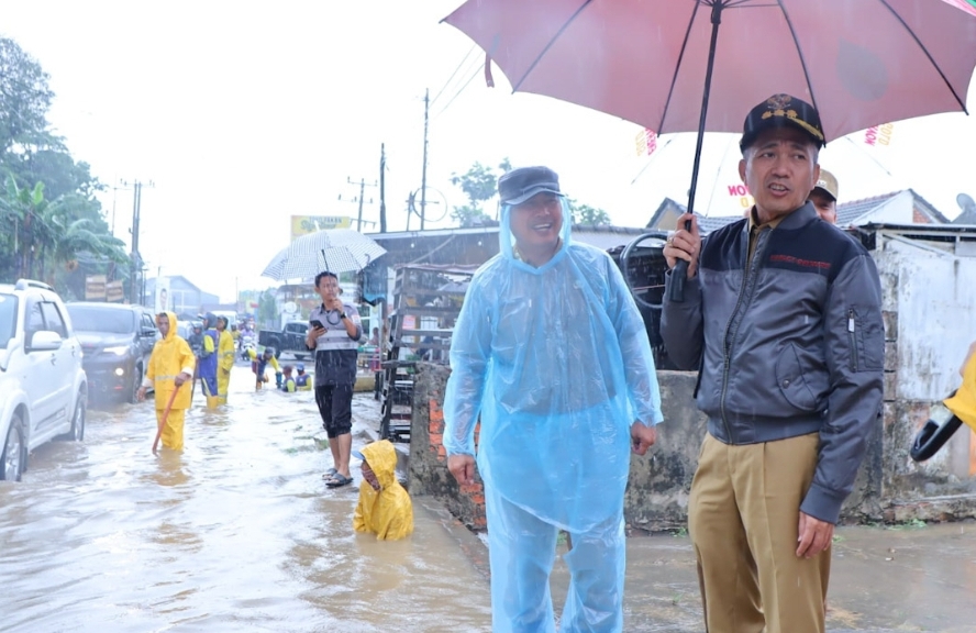 Antisipasi Banjir Kiriman, PJ Walikota Palembang Minta OPD dan Camat Siaga