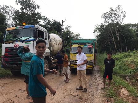 Perbaikan  Ruas Jalan Desa Talang Simpang-Rukun Rahayu Dianggarkan Rp 9,4 M 