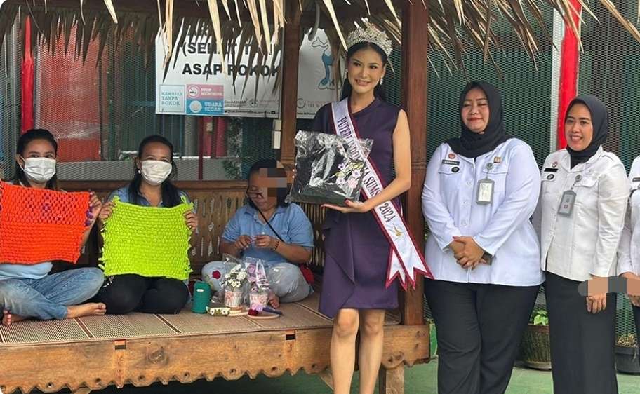 Tebar Semengat, Lapas Perempuan Palembang Dikunjungi Finalis Puteri Indonesia 2024