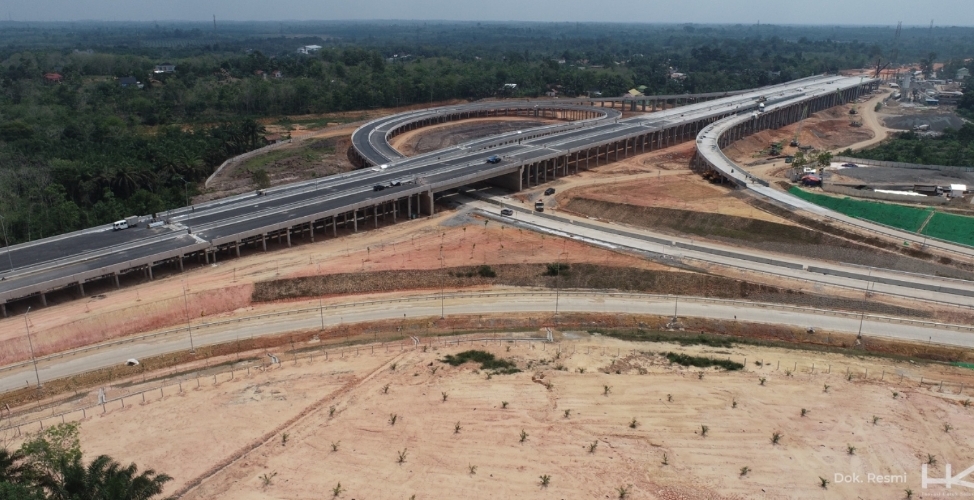 Tol Pertama di Muba Akan Segera Selesai Akhir Bulan Ini, Progres Pembangunan Capai 97 Persen