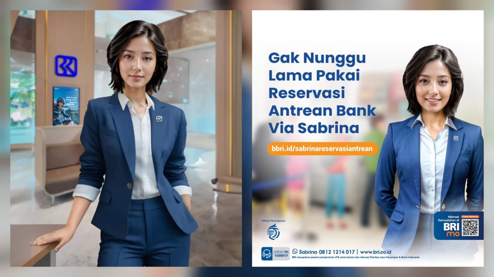 Gak Nunggu Lama, Pakai Reservasi Antrean Bank BRI via Sabrina