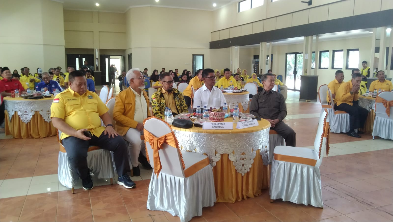 DPD Golkar Muba Rakerda, Matangkan Strategi Menangkan Pilkada Serentak 2024